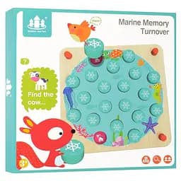 Розвиваюча іграшка Bambi MD дитяча дерев'яна 2785 карточки 10 шт.