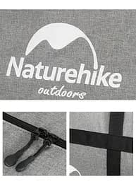 Туристична сумка-баул Naturehike NH17S021-M 45л (Чорний) - мініатюра 3