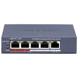 Комутатор мережевий Hikvision (DS-3E0105P-E/M(C)