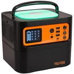 Портативна електростанція Tig Fox T500, 500 Вт (540Wh), чиста синусоїда, літій-іонна батарея - мініатюра 2