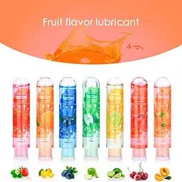 Їстівний лубрикант FRUITS FUN 80 мл - Слива — Інтимне мастило - мініатюра 3