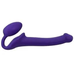 Безремневий страпон Strap-On-Me Violet S повністю регульований діаметр 2.7 см