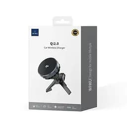 Холдер тримач + бездротове зарядне Wiwu CH-319 Qi2.0 Car Wireless Charger - мініатюра 4