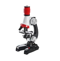 Мікроскоп SK 0008 21см, світло, пробірки, скла, в коробці (6903317259724)