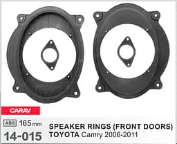 Проставки під динаміки Carav 14-015 для автомобілів Toyota Camry, Land Cruiser Prado - мініатюра 5
