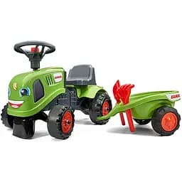Детский трактор каталка с прицепом Falk 212C Baby Claas green (212C)