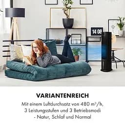 Охолоджувач повітря Klarstein Skytower Grand Smart 480 м3/год (10035817) - мініатюра 7