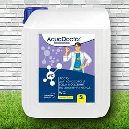 Хімія для консервації басейну зимова AquaDoctor WC 5 л засіб для зимування AquaDoctor