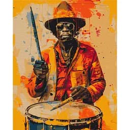 Картина по номерам Brushme Краски музыки 48x60 см