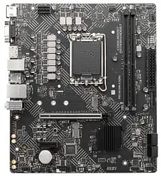 Материнська плата MSI PRO H610M-G (PRO H610M-G) (Socket 1700, Intel H610, Micro-ATX)