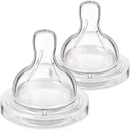 Соска силіконова Philips Avent Anti-colic швидкий потік 6 м+, 2 шт. (SCF634/27)