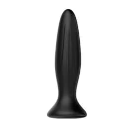 Анальная пробка LyBaile Mr.Play Vibrating Butt Plug 12.8 см (чёрный)