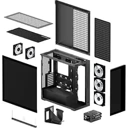Корпус Arctic Xtender VG Mirror Black (ACPCC00019A) [143246] - мініатюра 8