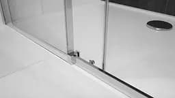 Душова кабіна Rea Nixon 100x150 L chrome REA-K5014 + REA-K5008, Хром, Ліва, прозорий, хром - мініатюра 6