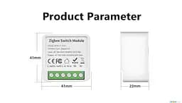 Реле Zigbee Tuya Smart Switch бездротовий вимикач 16 А - мініатюра 5