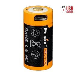 Акумулятор 16340 Fenix 700 mAh Li-ion зарядка micro usb (ARB-L16-700U) - мініатюра 6