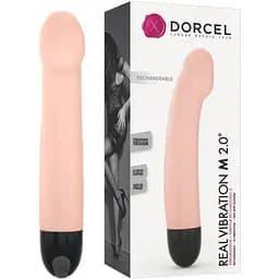 Вібратор для точки G Dorcel Real 2.0 22 см тілесний