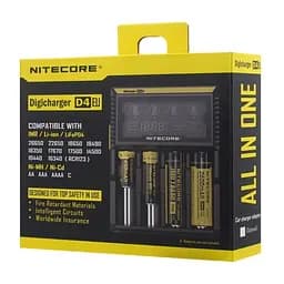 Універсальний зарядний пристрій Nitecore D4 на 4 канали для акумуляторів - мініатюра 6