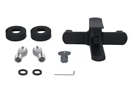 Змішувач для ванни Qtap Slavonice QTSLA259BLM45918 Black Matt - мініатюра 5