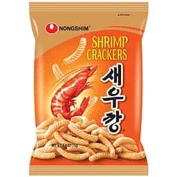 Крекери Nongshim зі смаком креветки середньогострі 75 г