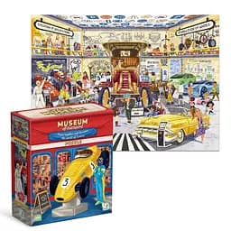Дитячий віммельпазл "Музей Транспорту" DoDo Toys 300640, 150 елементів - мініатюра 2