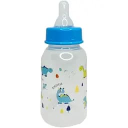 Пляшечка для годування Mega Zayka Діно 150 мл MGZ-0204 (Blue)  - мініатюра 2