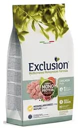 Сухой корм Exclusion Mature Chicken Medium/Large Breed для собак средних/больших пожилых пород 3 кг