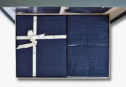 Постільна білизна Rodel Navy Blue Сатин Делюкс La Romano pbe0051010 - мініатюра 5