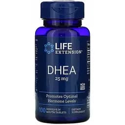 Дегидроэпиандростерон Life Extension DHEA 25 мг 100 таблеток