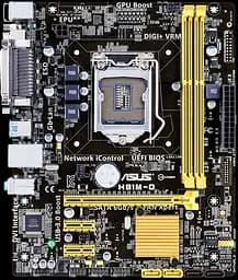 Материнская плата Asus H81M-D LGA 1150 (H81M-D) Б/У