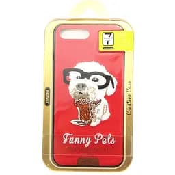 Чохол-накладка Remax Funny Pets Series Case Apple iPhone 7 Plus Red - мініатюра 2
