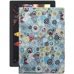 Чехол StatusCASE из экокожи для планшета Lenovo Tab 10 TB-X103f Круги-цветные