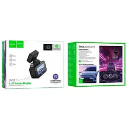 Відеореєстратор Hoco DV10 Xiaomini Screen Dashcam Black - мініатюра 8