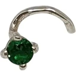 Срібна сережка-пірсинг в ніс Dear. 1017.6С