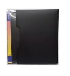 Папка з 100 файлами А4 E30610 Economix у пластиковому боксі (4044572306104) Чорний