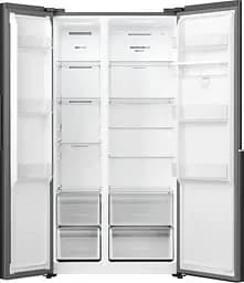 Холодильник Gorenje SBS, 179х62х92см, 2 двері, 344(197)л, А+, NF+, Інв., Зона св-ті, диспенсер, генератор льоду, Зовн. Диспл, чорний - мініатюра 6