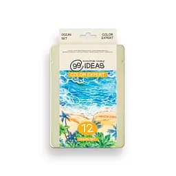 Набор цветных карандашей 99IDEAS "Color Expert" 12 цв., Ocean Set, металл. коробка, 99CE-12OCN