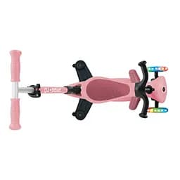Самокат Globber Go Up Active Lights 360 колеса світяться до 20/50кг від 1 року пастельно-рожевий (749-310) - мініатюра 7