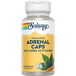 Натуральная добавка Solaray Adrenal Caps, 60 вегакапсул