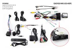 Штатна автомагнітола EasyGo M9-3-32-HSFE Hyundai Santa Fe, iX-45 2012-2018 - мініатюра 5