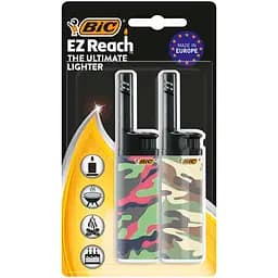 Запальничка BIC J38 Wand 2 шт. хакі (3086123661097)