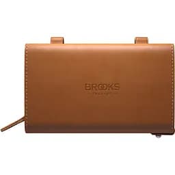 Сумка під сідло Brooks D-Shaped Tool Bag 1lt Світло-коричневий (1007-009055) - мініатюра 3