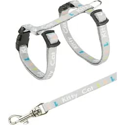 Шлея з повідцем для кошенят Trixie Kitty Cat нейлон 21-33х0.8х120 см 1 наб., в асортименті - мініатюра 5