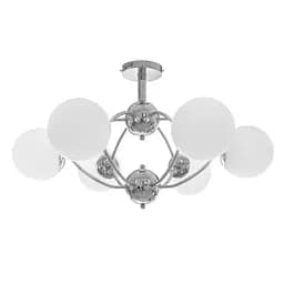 Люстра стельова Brille в спальню E27 60W CH (LK-578C/6)