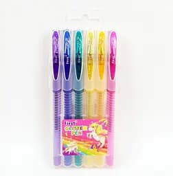 Набір гелевих ручок із блиском та запахом, 6 кольорів, F919-6