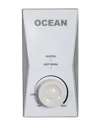 Водонагрівач Ocean FLAT BASIC 100 Л, 2 кВт, мокрий ТЕН, вертикальний, прямокутний, білий (RZB100M ET+WT) - мініатюра 5