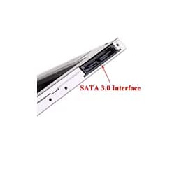 Фрейм-перехідник Maiwo 2,5" HDD/SSD SATA3 Macbook (Pro/Air) 13" 15" 17" (NSTOR-Macbook) - мініатюра 5