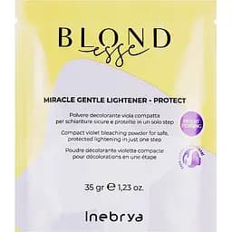Нiжний захисний порошок для освітлення волосся Inebrya Blondesse Miracle Gentle Lightener Protect 7 Tones 35 г