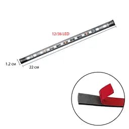 Підсвітка автомобільна LED RGB, з мікрофоном, пультом і підключенням у прикурювач 12V - мініатюра 5