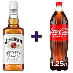 Виски Jim Beam White 4yo 40% 0.7 л